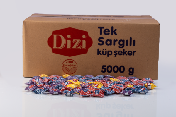 Dizi Tek Sargılı Küp Şeker 5000 gr