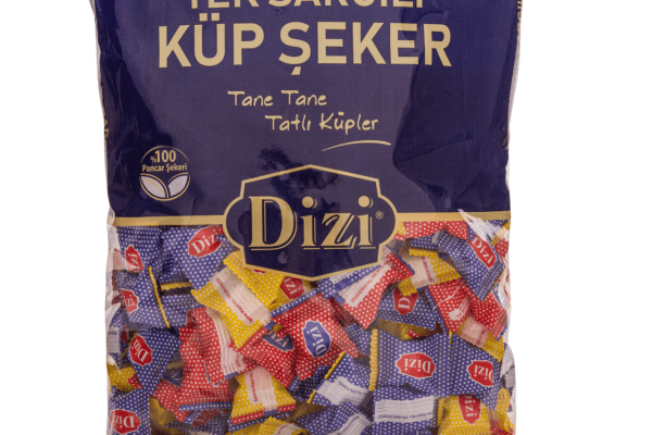 Dizi Tek Sargılı Küp Şeker 750 gr
